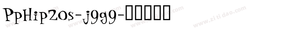 PpHip20s-j9g9字体转换