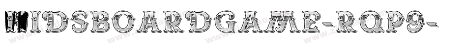 KidsBoardGame-rqP9字体转换
