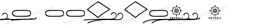 ByronRRSwash-Bold字体转换