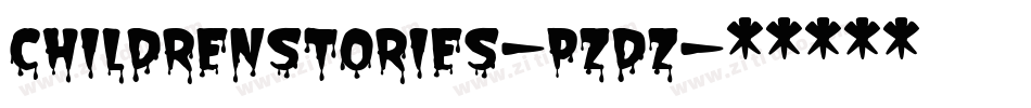 ChildrenStories-PzDZ字体转换