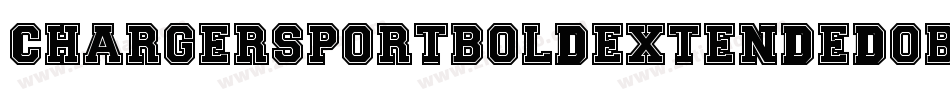 ChargerSportBoldExtendedOblique-41Wx字体转换