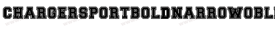 ChargerSportBoldNarrowOblique-eGj6字体转换