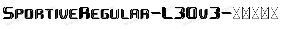 SportiveRegular-L3Ov3字体转换