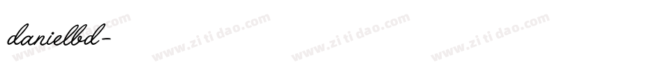 danielbd字体转换