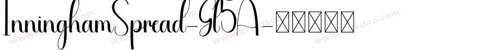 InninghamSpread-Gl5A字体转换