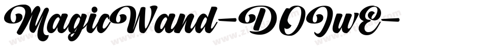 MagicWand-DOJwE字体转换