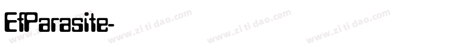 EfParasite字体转换