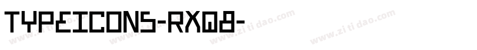 TypeIcons-rXq8字体转换