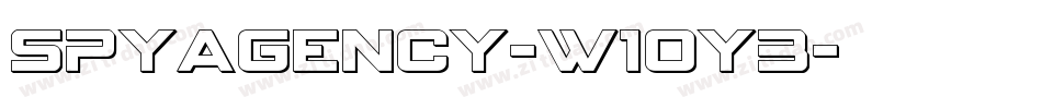 SpyAgency-w1oY3字体转换