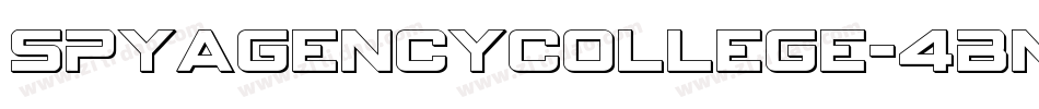SpyAgencyCollege-4BnrK字体转换