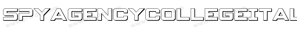 SpyAgencyCollegeItalic-0WvRz字体转换