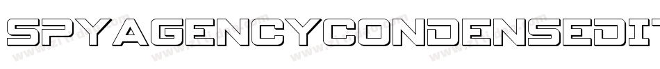 SpyAgencyCondensedItalic-OVGlP字体转换 SpyAgencyCondensedItalic-OVGlP字体转换