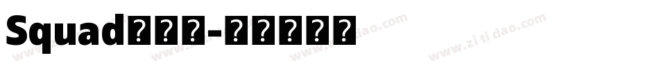 Squad生成器字体转换