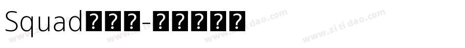 Squad转换器字体转换