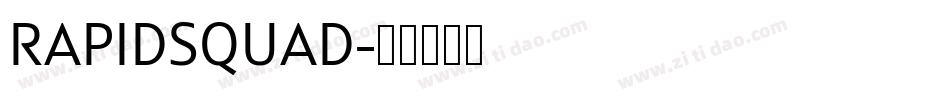 RAPIDSQUAD字体转换