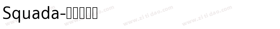 Squada字体转换