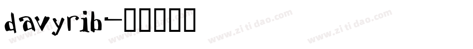 davyrib字体转换