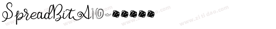 SpreadBitA10字体转换