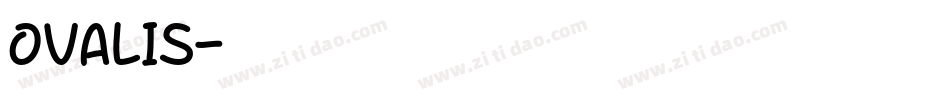 Ovalis字体转换