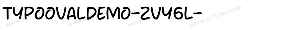 TypoOvalDemo-ZVy6l字体转换