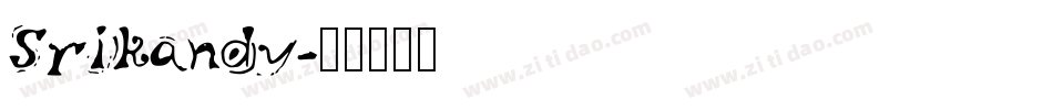 Srikandy字体转换