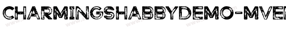 CharmingShabbyDemo-MvEn字体转换