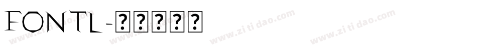 FONTL字体转换