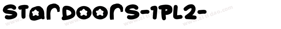 StarDoors-1pl2字体转换
