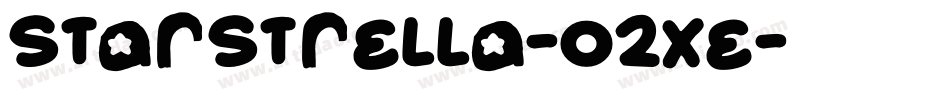 StarStrella-O2Xe字体转换