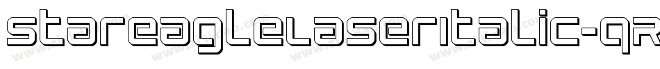 StarEagleLaserItalic-qRVd字体转换