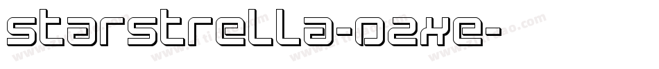 StarStrella-O2Xe字体转换