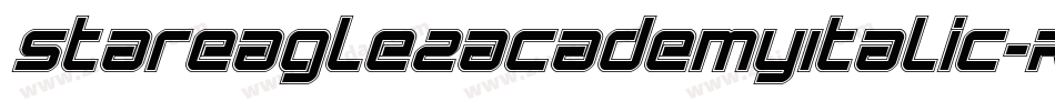 StarEagle2AcademyItalic-RYB6字体转换