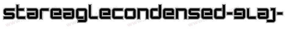 StarEagleCondensed-9Laj字体转换