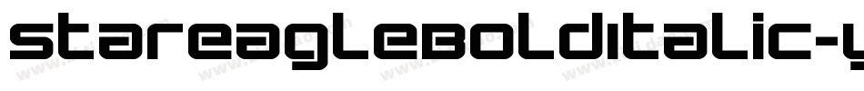 StarEagleBoldItalic-yvVd字体转换 StarEagleBoldItalic-yvVd字体转换