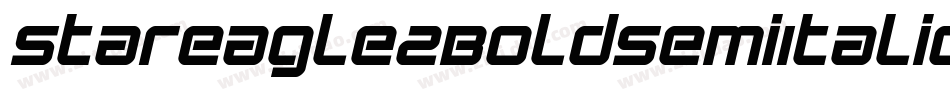 StarEagle2BoldSemiItalic-y6Ze字体转换