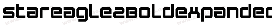 StarEagle2BoldExpanded-nqj0字体转换