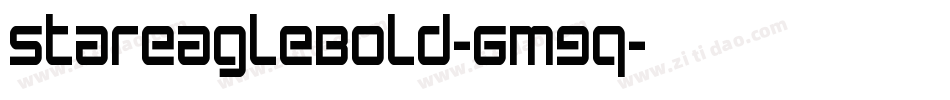 StarEagleBold-6m9q字体转换 StarEagleBold-6m9q字体转换