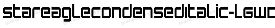 StarEagleCondensedItalic-l6WD字体转换
