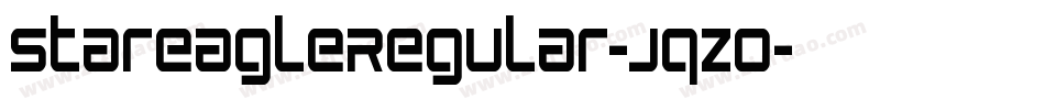 StarEagleRegular-Jqzo字体转换 StarEagleRegular-Jqzo字体转换