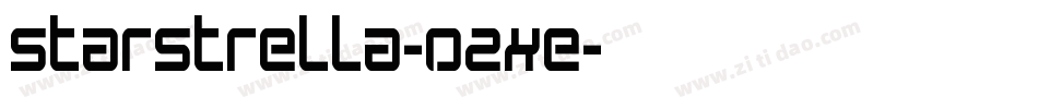 StarStrella-O2Xe字体转换