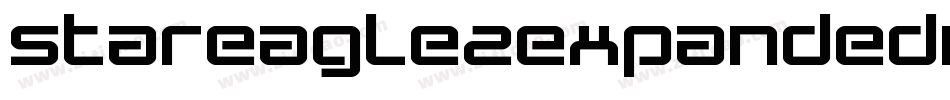 StarEagle2ExpandedItalic-GVrg字体转换