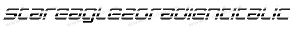 StarEagle2GradientItalic-qG65字体转换 StarEagle2GradientItalic-qG65字体转换