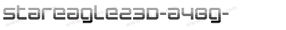 StarEagle23D-a48g字体转换 StarEagle23D-a48g字体转换