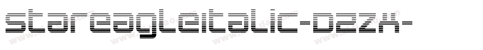 StarEagleItalic-DZzx字体转换 StarEagleItalic-DZzx字体转换