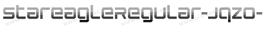 StarEagleRegular-Jqzo字体转换 StarEagleRegular-Jqzo字体转换