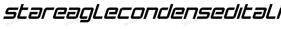 StarEagleCondensedItalic-l6WD字体转换