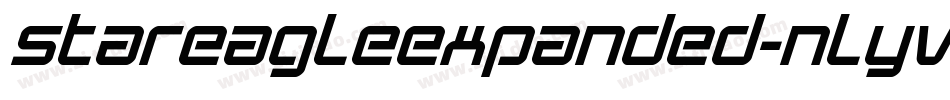StarEagleExpanded-nlyV字体转换