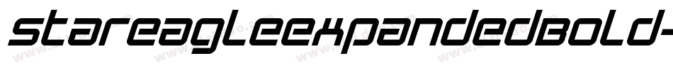 StarEagleExpandedBold-1KL0字体转换