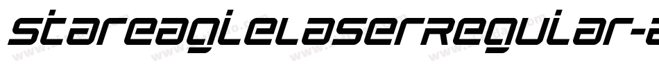 StarEagleLaserRegular-AazD字体转换 StarEagleLaserRegular-AazD字体转换