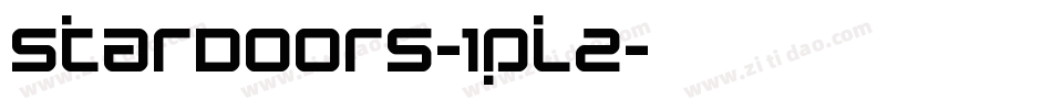 StarDoors-1pl2字体转换